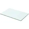 Image de Panneau Pour Étagère Verre Transparent 50 X 25 Cm Vidaxl