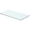 Image de Panneau Pour Étagère Verre Transparent 60 X 25 Cm Vidaxl
