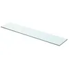 Image de Panneau détagère en verre transparent - VIDAXL - 70 x 15 cm - Contemporain - Design