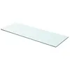 Image de Panneau pour étagère en verre transparent VIDAXL 70 x 25 cm - contemporain/design