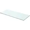Image de Panneau Pour Étagère Verre Transparent 70 X 30 Cm Vidaxl
