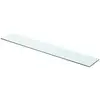 Image de Panneau Pour Étagère Verre Transparent 80 X 12 Cm Vidaxl