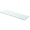 Image de Panneau Pour Étagère Verre Transparent 90 X 25 Cm Vidaxl