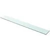 Image de Panneau Pour Étagère Verre Transparent 100 X 12 Cm Vidaxl