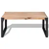 Image de Vidaxl table basse bois d'acacia massif 100x60x45 cm 243914