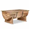 Image de Vidaxl table basse bois de manguier massif 88x50x40 cm 243977
