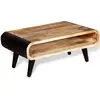 Image de Table Basse Bois De Manguier Brut 90x55x39 Cm Vidaxl