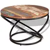 Image de Table Basse Bois De Récupération Massif 60x60x40 Cm Vidaxl