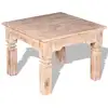 Image de Table Basse Bois D'acacia 60x60x45 Cm Vidaxl