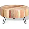 Image de Table Basse Bois De Récupération Massif Vidaxl