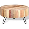 Image de vidaXL Table basse Bois de récupération massif 244237