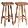 Image de vidaXL Lot de 2 Tabourets de Bar Chaise de Pub Siège de Bistrot Meuble de Salle à Manger Cuisine Salon Maison Intérieur 244247