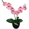 Image de vidaXL Plante artificielle avec pot Orchidée 30 cm Rose