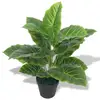 Image de Plante Taro Artificielle Avec Pot 45 Cm Vert Vidaxl