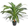 Image de vidaXL Plante artificielle avec pot Dracaena 90 cm Vert