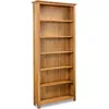 Image de VidaXL Bibliothèque à 6 étagères 80x225x180 cm Bois de chêne massif
