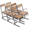 Image de Chaises À Manger Lot De 6 Bois De Teck Massif Vidaxl