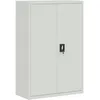 Image de Armoire De Bureau 90x40x140 Cm Acier Gris Vidaxl