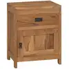 Image de Table De Chevet Teck Massif 40x30x50 Cm Vidaxl