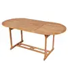 Image de Table De Jardin 180x90x75 Cm Bois De Teck Solide Vidaxl