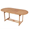 Image de vidaXL Table de jardin 180x90x75 cm Bois de teck solide