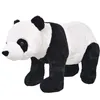Image de vidaXL Jouet en peluche Panda Noir et blanc XXL 91339