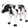 Image de Jouet En Peluche Vache Noir Et Blanc Xxl Vidaxl