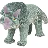 Image de Jouet En Peluche Dinosaure Tricératops Vert Xxl Vidaxl