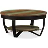 Image de Vidaxl Table Basse Bois Massif De RÃ©cupÃ©ration 65 X 32 Cm en occasion ou reconditionné
