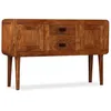Image de vidaXL Buffet Bois massif avec finition miel 120x30x75 cm 244682