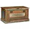 Image de Banc De Rangement De Chaussures Bois De Récupération Vidaxl