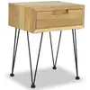 Image de Table De Chevet 40x30x50 Cm Teck Vidaxl