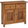 Image de Buffet Bois D'acajou Massif 75x30x65 Cm Vidaxl