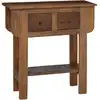 Image de Table Console Bois De Récupération Mélangé 80x35x80 Cm Vidaxl