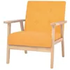 Image de vidaXL Fauteuil Tissu Chaise de Salon Meuble Mobilier de Chambre à Coucher 244657