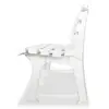 Image de Vidaxl banc de jardin 145,5 cm plastique blanc 43583
