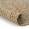 Image de Vidaxl tapis jute tressé 150 cm rond 150 cm