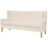 Image de vidaXL Canapé à 3 Places Sofa de Salon Canapé de Salle de Séjour Meuble de Salon Sofa de Salle de Séjour Maison Intérieur 245451