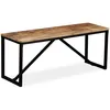Image de Banc 110 X 35 X 45 Cm Bois De Manguier Massif Vidaxl