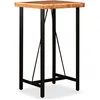 Image de Table De Bar Bois Massif D'acacia 60x60x107 Cm Vidaxl