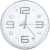 Image de vidaXL Horloge murale 30 cm Argenté