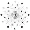 Image de vidaXL Horloge Murale avec Mouvement à Quartz Design Moderne 50 cm Décoration 50641