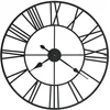 Image de Horloge Murale Vintage Avec Mouvement À Quartz Métal 80 Cm Xxl Vidaxl