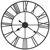 Image de vidaXL Horloge Murale Vintage avec Mouvement à Quartz Métal Pendule de Salon 50644