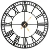 Image de vidaXL Horloge Murale Vintage Mouvement à Quartz Métal Montre Pendule de Salon 50645