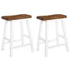 Image de vidaXL Lot de 2 Tabourets de Bar Chaise de Pub Siège de Bistrot Meuble de Salle à Manger Cuisine Salon Maison Intérieur 245546