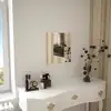 Image de Miroir Mural Carré 40 X 40 Cm Verre Vidaxl