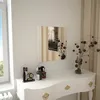 Image de vidaXL Miroir Mural Carré Verre Décoration Mur Maison Salon Salle de Séjour 245698