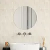 Image de Miroir Mural 50 Cm Rond Verre Vidaxl