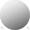 Image de vidaXL Lot de 2 Étagères Murales Flottantes 80x9x3 cm MDF Noir Ledge en U pour Photos Étagère d'Affichage Rangement 245705